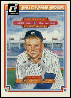 43 Mickey Mantle Puzzle Card